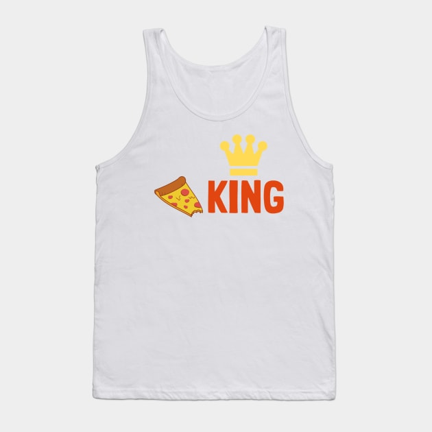 Pizza King Tank Top by KitchenOfClothing